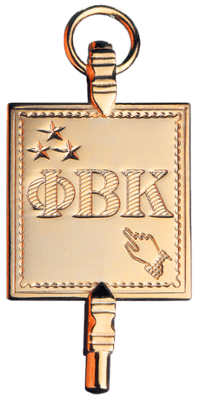 Phi Beta Kappa golden key
